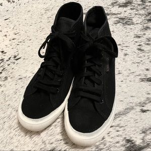 Superga Cotu Black High Top Sneaker Skater Shoe